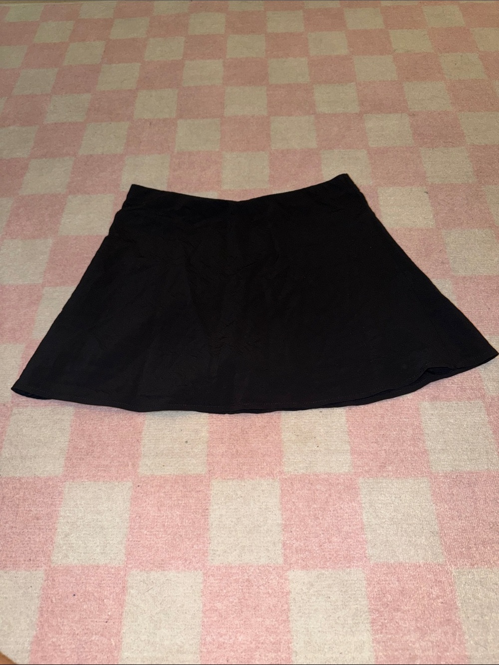 Black Circle skort for Women - Classic Skater Style
